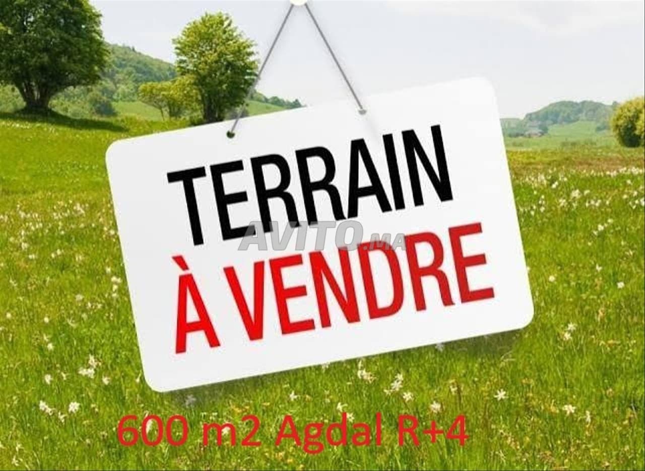 Terrain Agdal 600 m2 R4