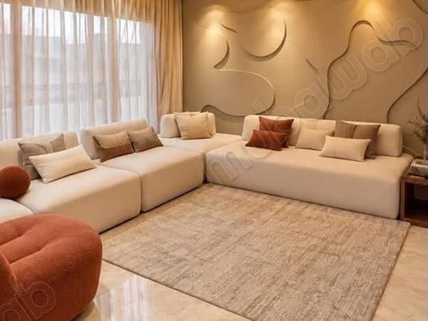 Louez cet appartement à Ain Diab Extension. 3 chambres. Bien meublé