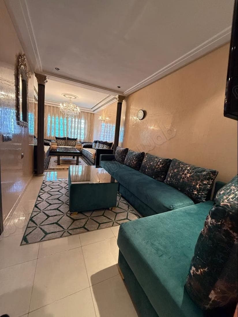 Apartamento en alquiler en Agdal. Superficie de 90 m². Amueblado
