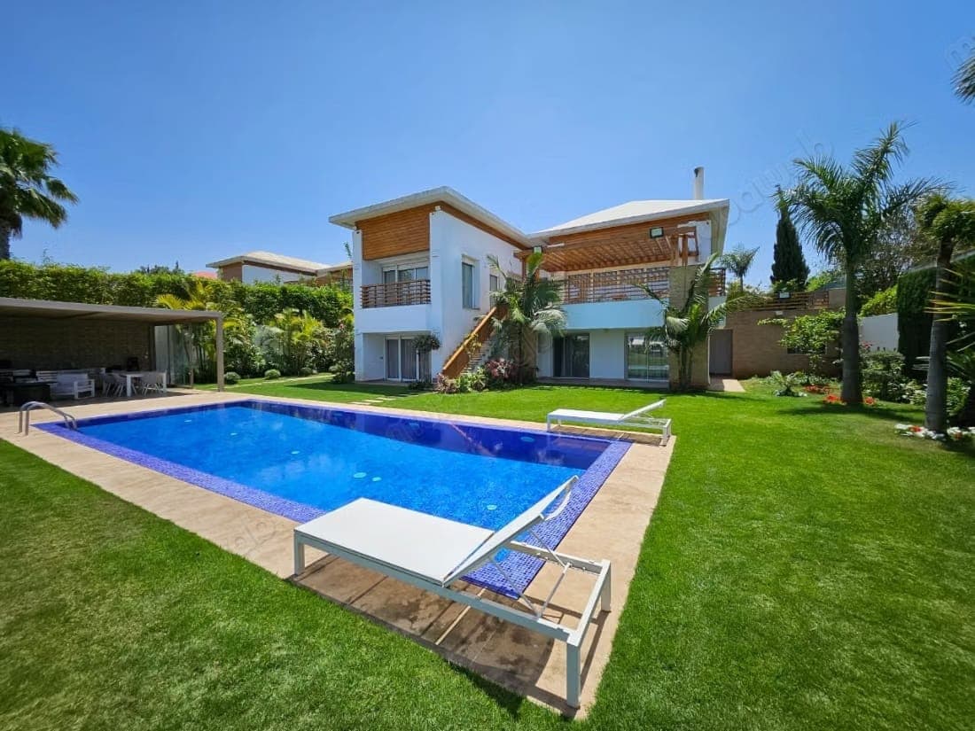 Luxusvilla zum Verkauf CGI BOUSKOURA 1300M²