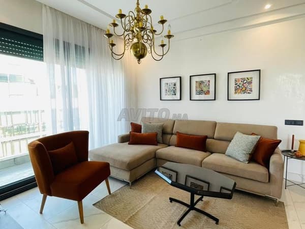 Appartement 80m² meublé Route El Jadida Oasis