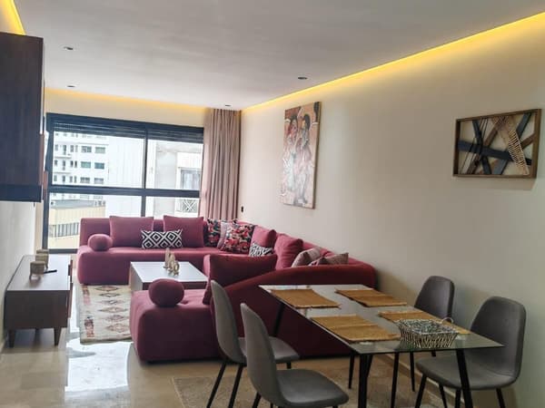 Studio 57 m² à louer à Casablanca Palmier (Maarif)