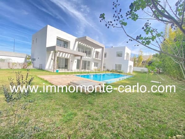 Villa d’architecte haut standing à louer Rabat