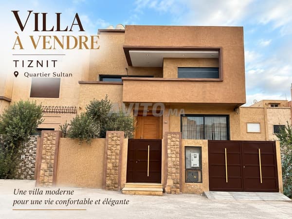 Villa 400 m² développés, Amical Assultan Tiznit