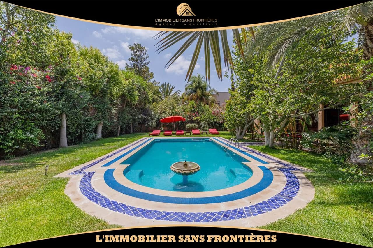 Villa te huur: Privézwembad: Amelkis, Marrakech