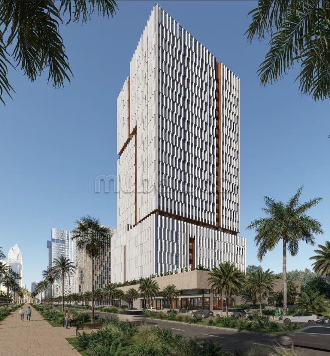 Bureau neuf de 734 م² للكراء في Casablanca Finance City