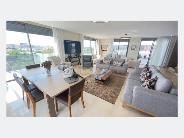 Penthouse meublé neuf en location a souissi