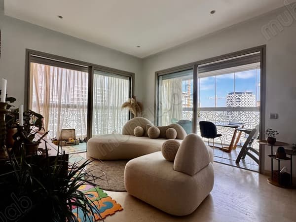 À louer appartement meublé de 3 ch CFC