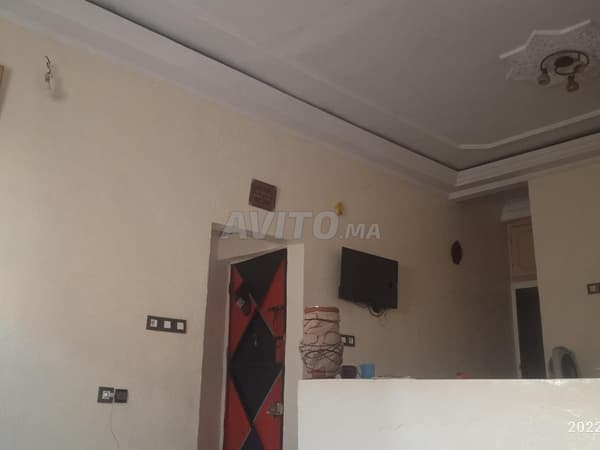 Wohnung mit Wohnzimmer, Essbereich, Badezimmer, 2 Schlafzimmern und Balkon