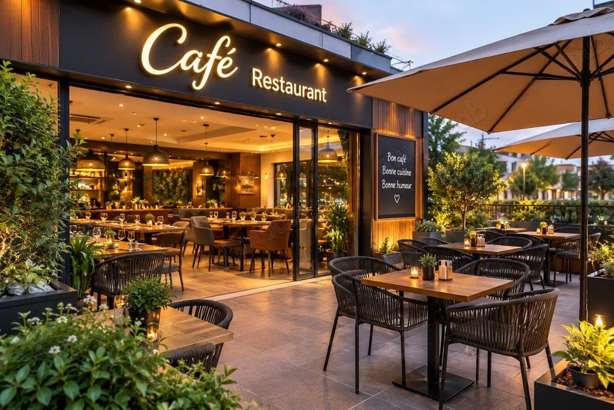 Gelegenheit, Café-Restaurant mit 108 m² zum Verkauf am Boulevard im Viertel Gauthier