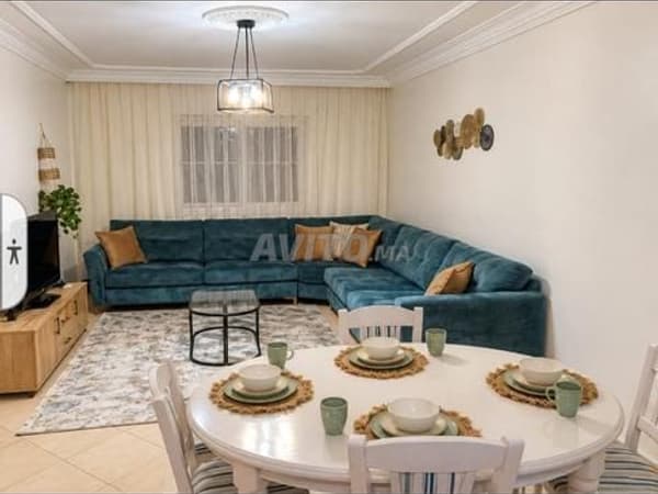 Appartement meublé à louer mensuellement, rue Fès, 6000 MAD