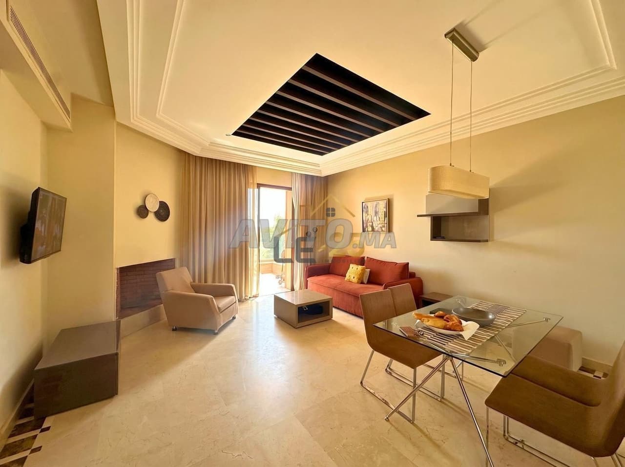 Studio à vendre avec piscine – Route de Casablanca