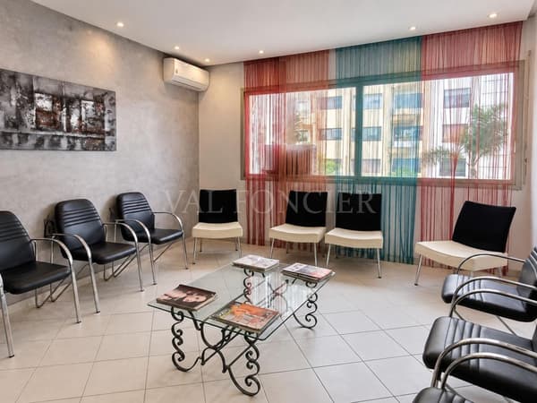 Location bureau 100m2 en plein centre du Maarif, Casablanca