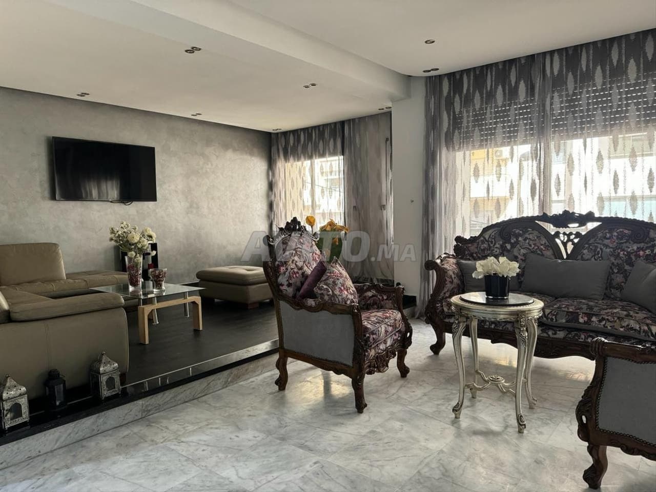 2-bedroom furnished apartment for rent in Palmier 200 m²