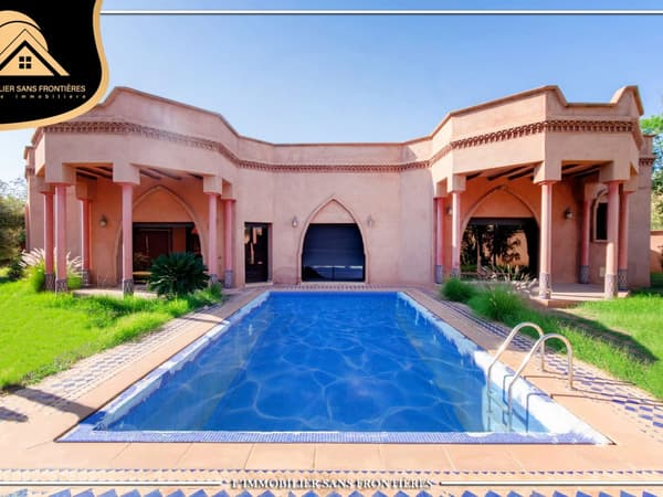 Villa à vendre — Vue golfique – Amelkis, Marrakech