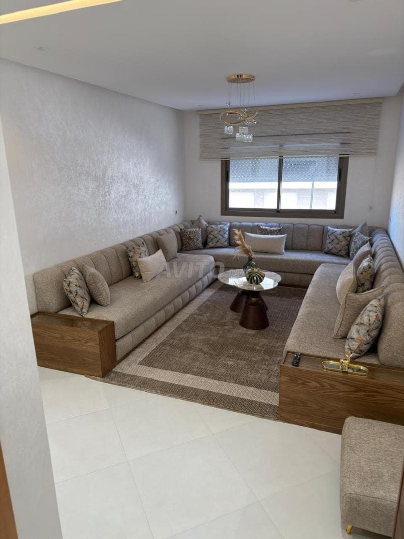 New furnished apartment for rent, 80 m² in Tangier