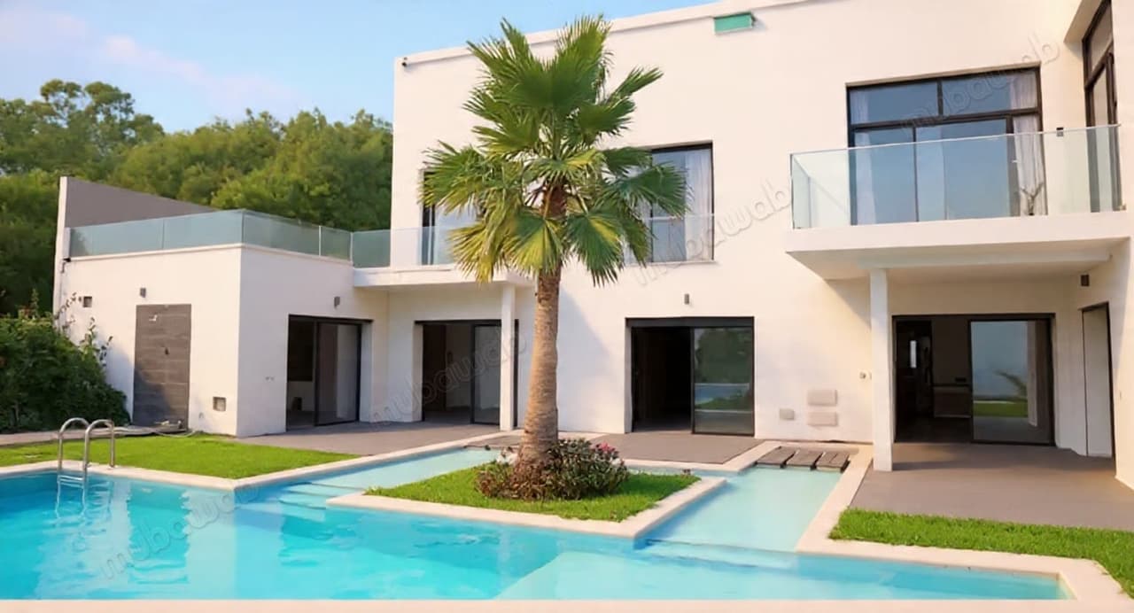 Superba villa come nuova a Mediouna vista mare