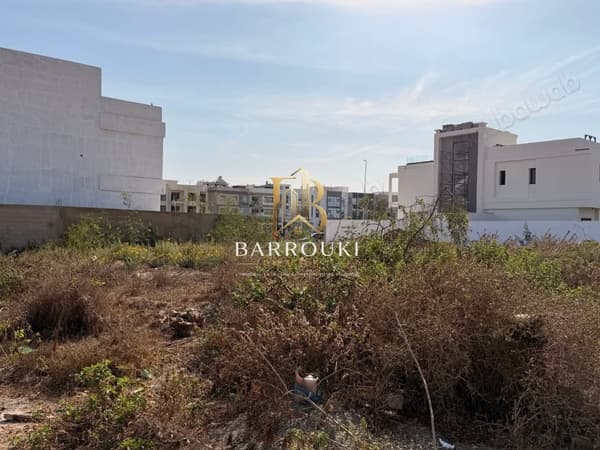 Terrain Villa en angle 444 m² à Dar Bouazza