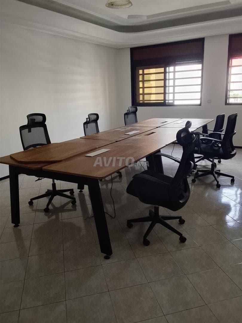 Bureau 90m2 meublé au quartier 2mars