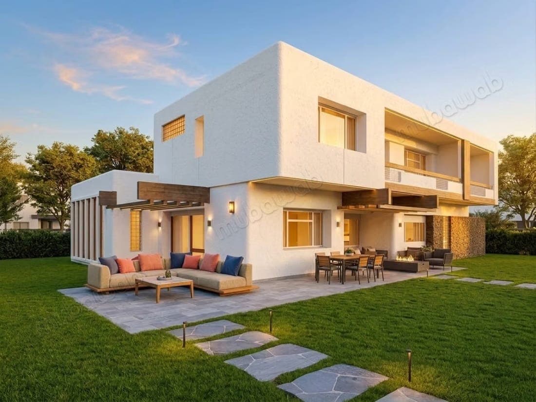 Location villa de haut standing à Haut Agdal. Superficie 1000 m². Meublé