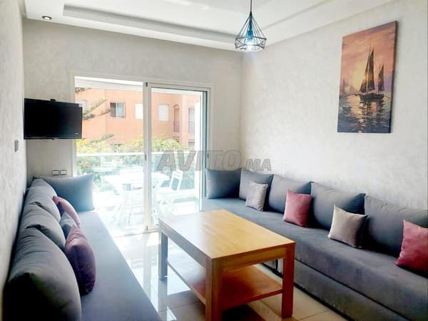 Mooi gemeubileerd appartement in een gated community