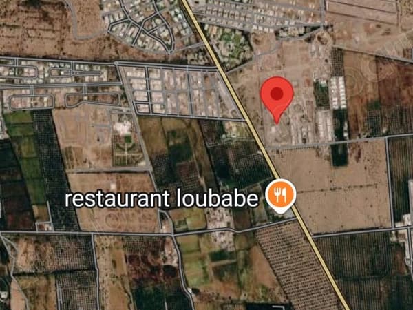 À vendre – terrain pour villa à marrakech, chrifia – route de tahannaout