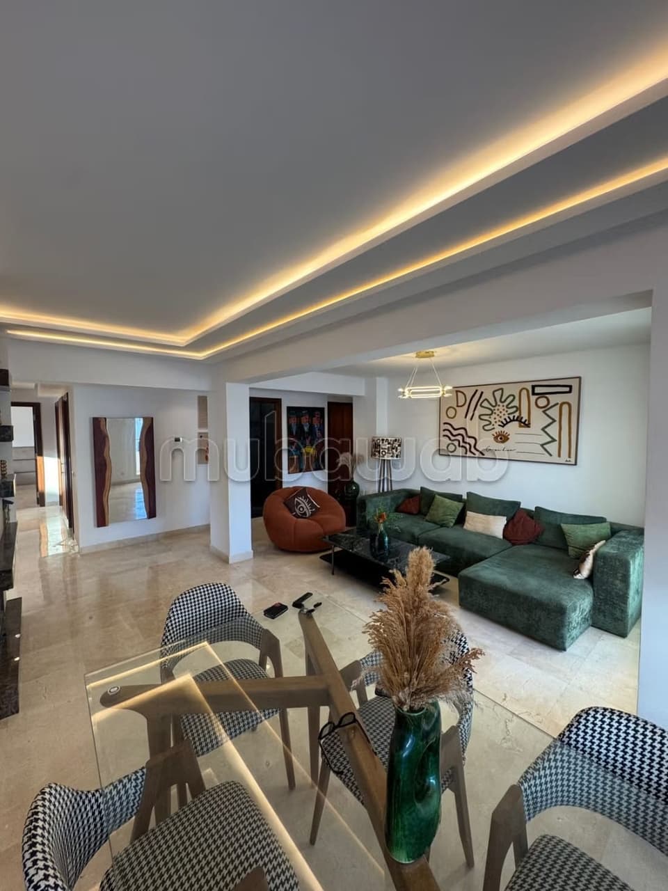 Zeer mooi appartement te huur in Hay Riad, Rabat