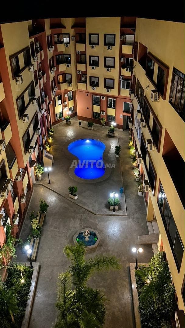 Bel Appartamento a Mebrouka per affitto lungo termine a Marrakech