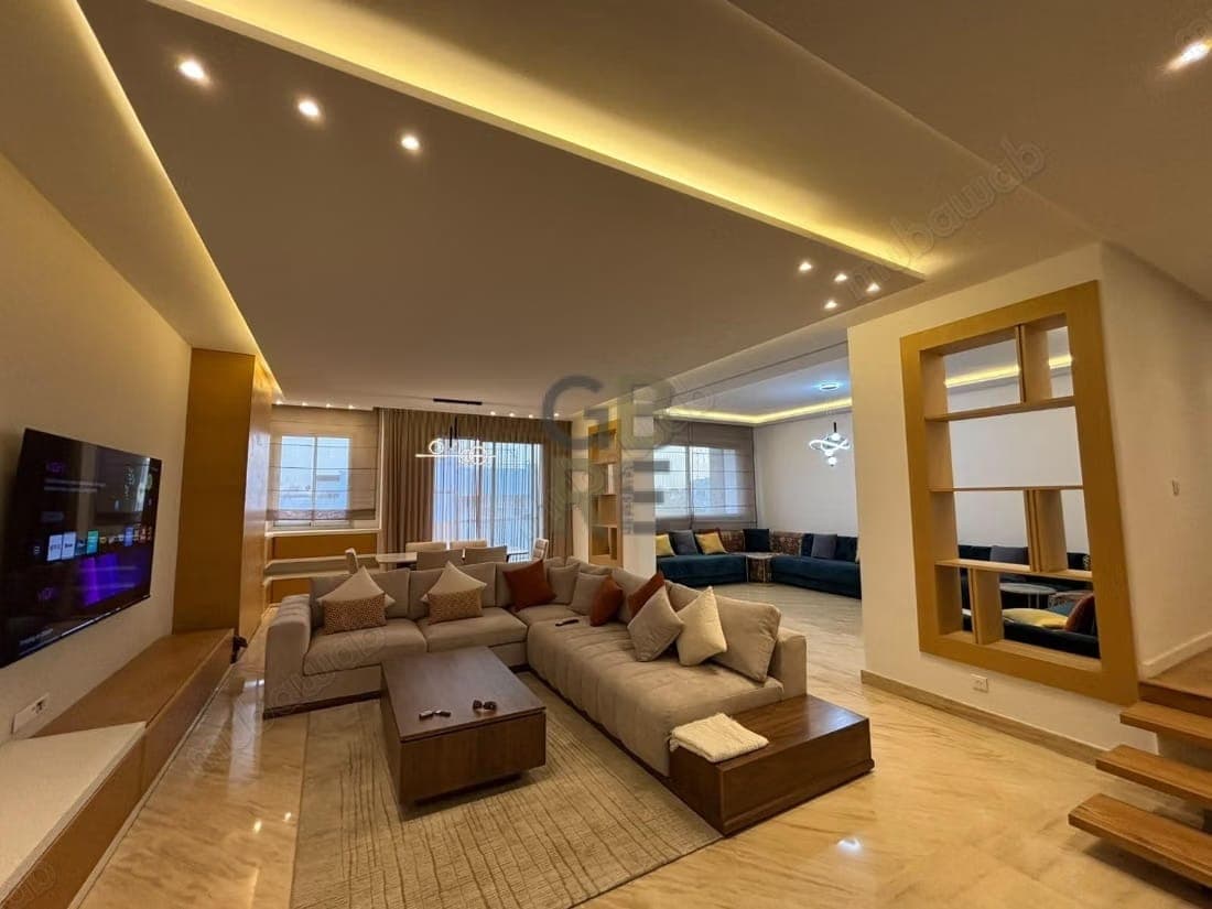 Very beautiful furnished apartment for rent in Hay Riad