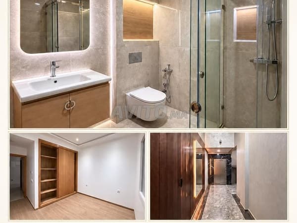 Nice 3-bed apt 108m²/38m² - Bouskoura Victoria