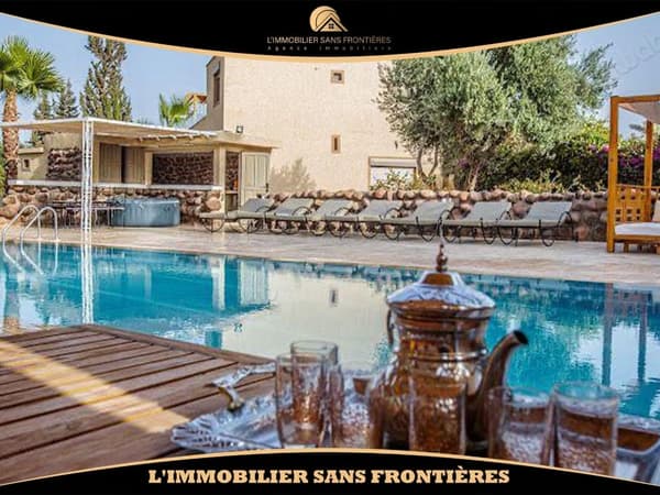 Villa privada titulada con VNA en venta en la carretera de Sidi Rahal, route de Fès, Marrakech