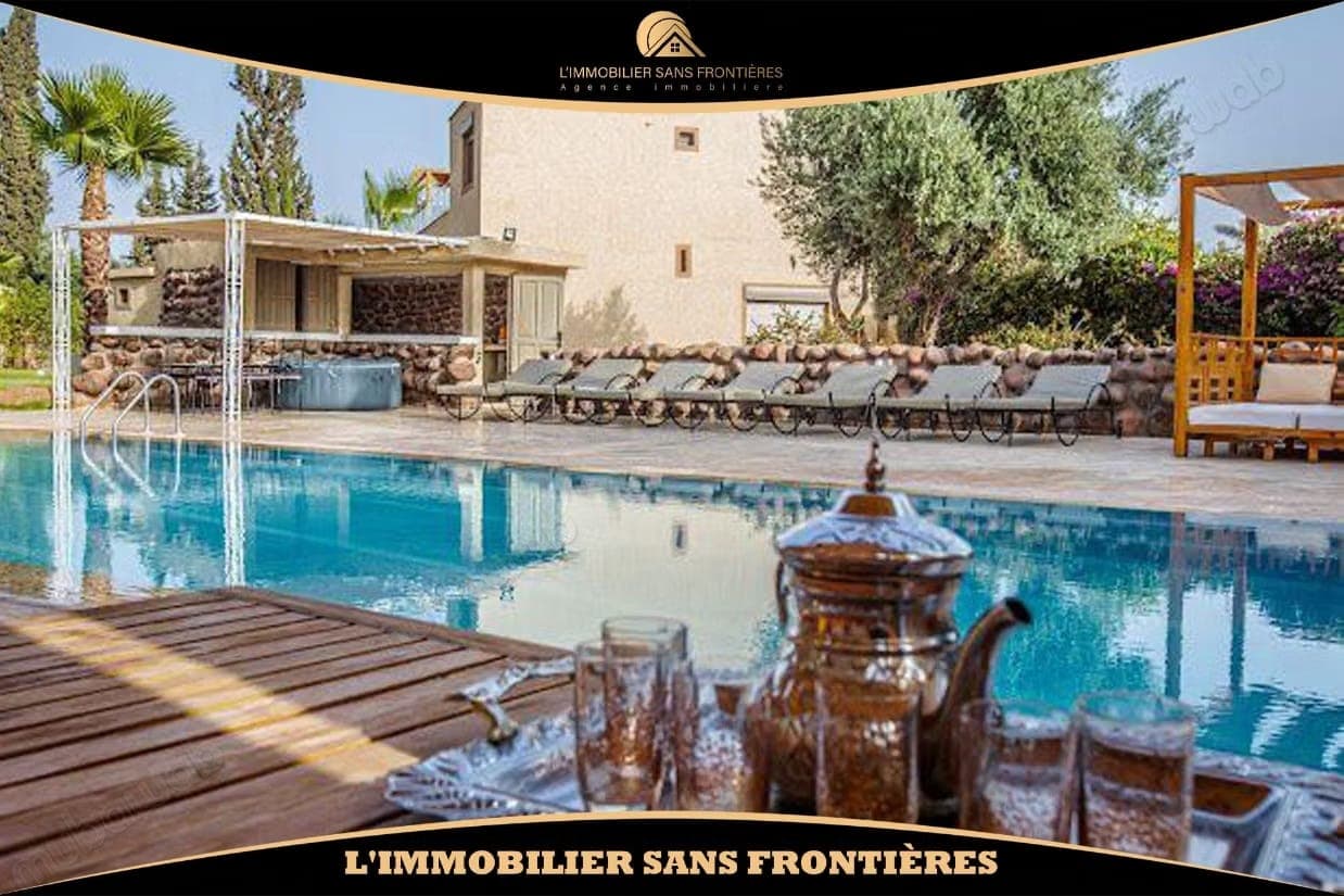 Villa privada titulada con VNA en venta en la carretera de Sidi Rahal, route de Fès, Marrakech