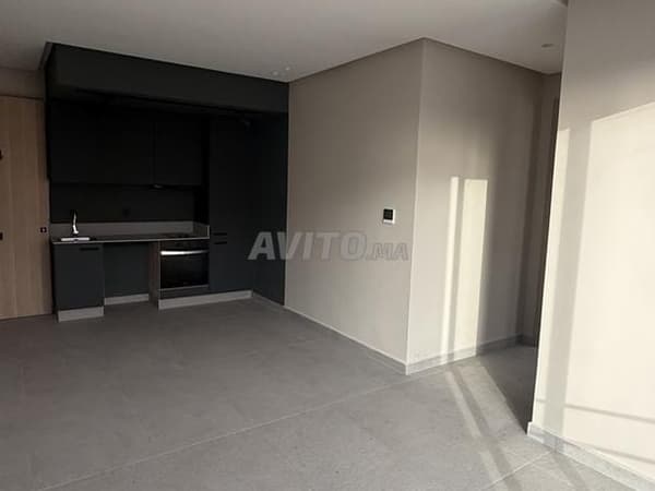 Grand studio hoekappartement zonder tegenoverliggende woningen