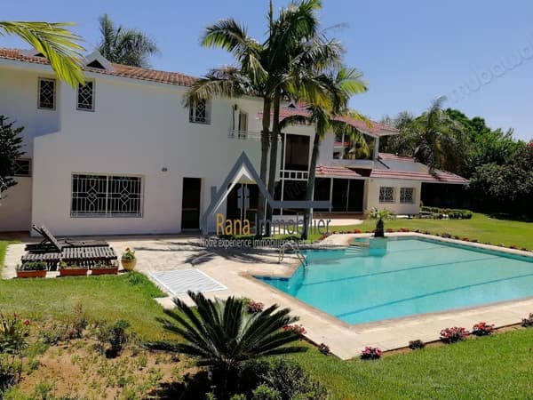 Villa à louer sur Souissi