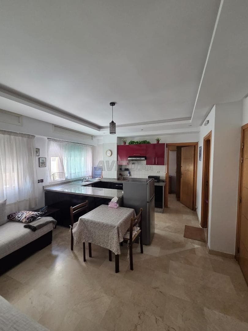 Petit Appartement 48m Meublé à Maarif Ex