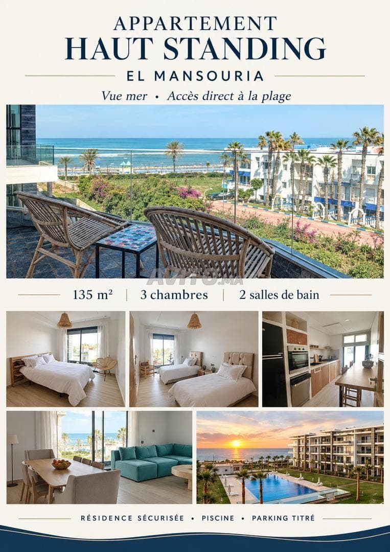 Piso en venta de 135 m² en El Mansouria