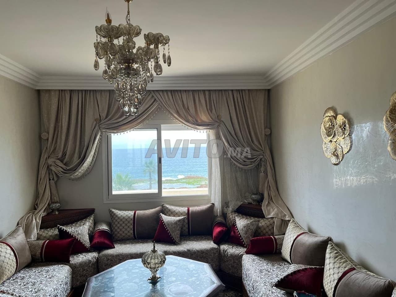 Appartement meublé avec vue mer, Rabat
