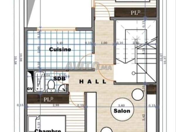Appartement à vendre 80 m² à Kénitra