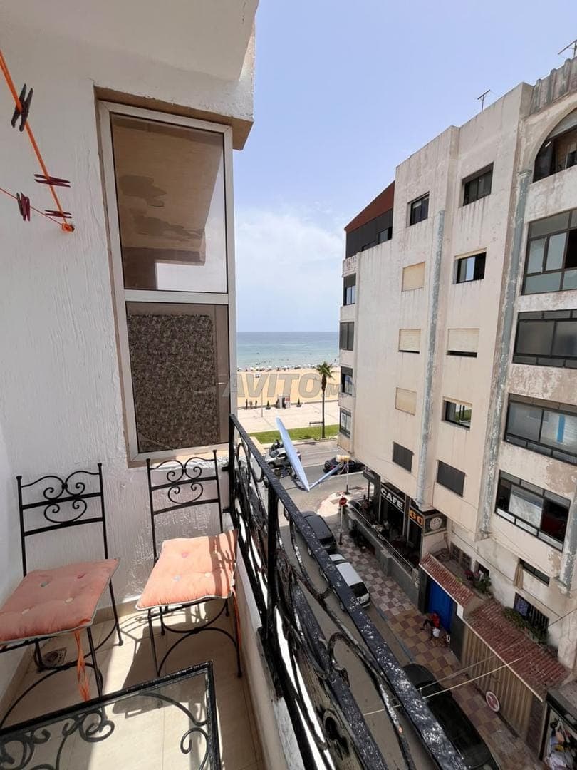 Appartement meublé vue mer à vendre à Martil