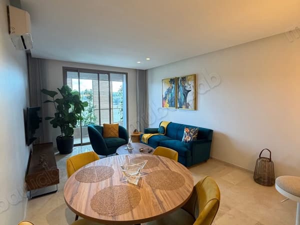 Très bel appartement en location à Le Domaine D'Anfa. Superficie 70 m². Meublé