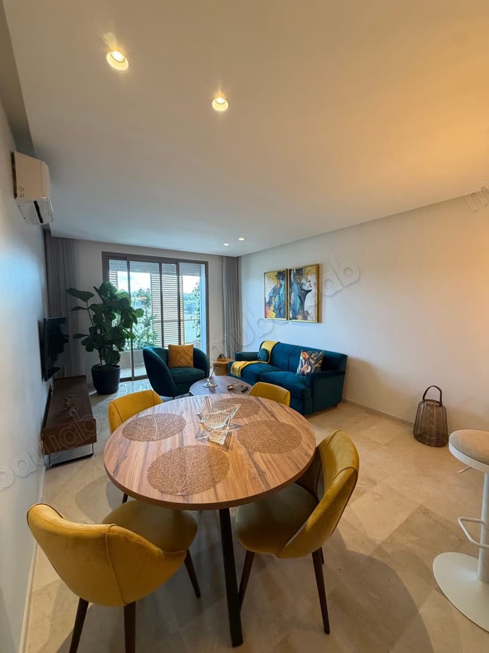 Très bel appartement en location à Le Domaine D'Anfa. Superficie 70 m². Meublé