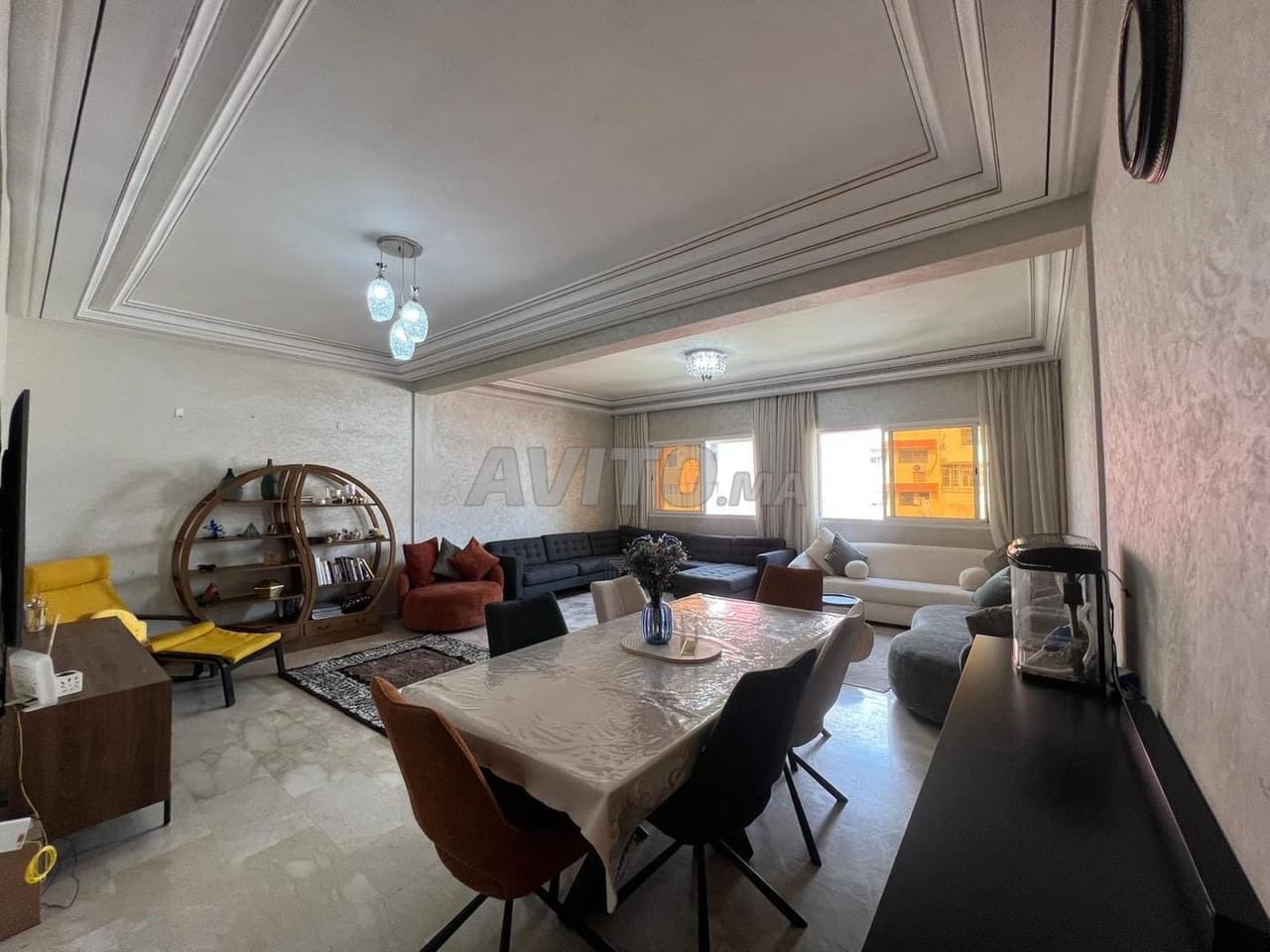 Appartement à louer 131 m² à Casablanca