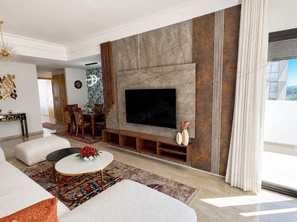 Appartement neuf meublé de 3 chambres CFC