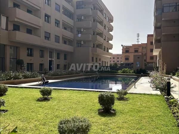 Appartement 2 chambres meublé avec piscine