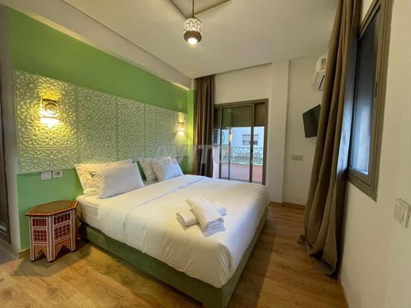 Appartement 2 chambres meublées avec piscine