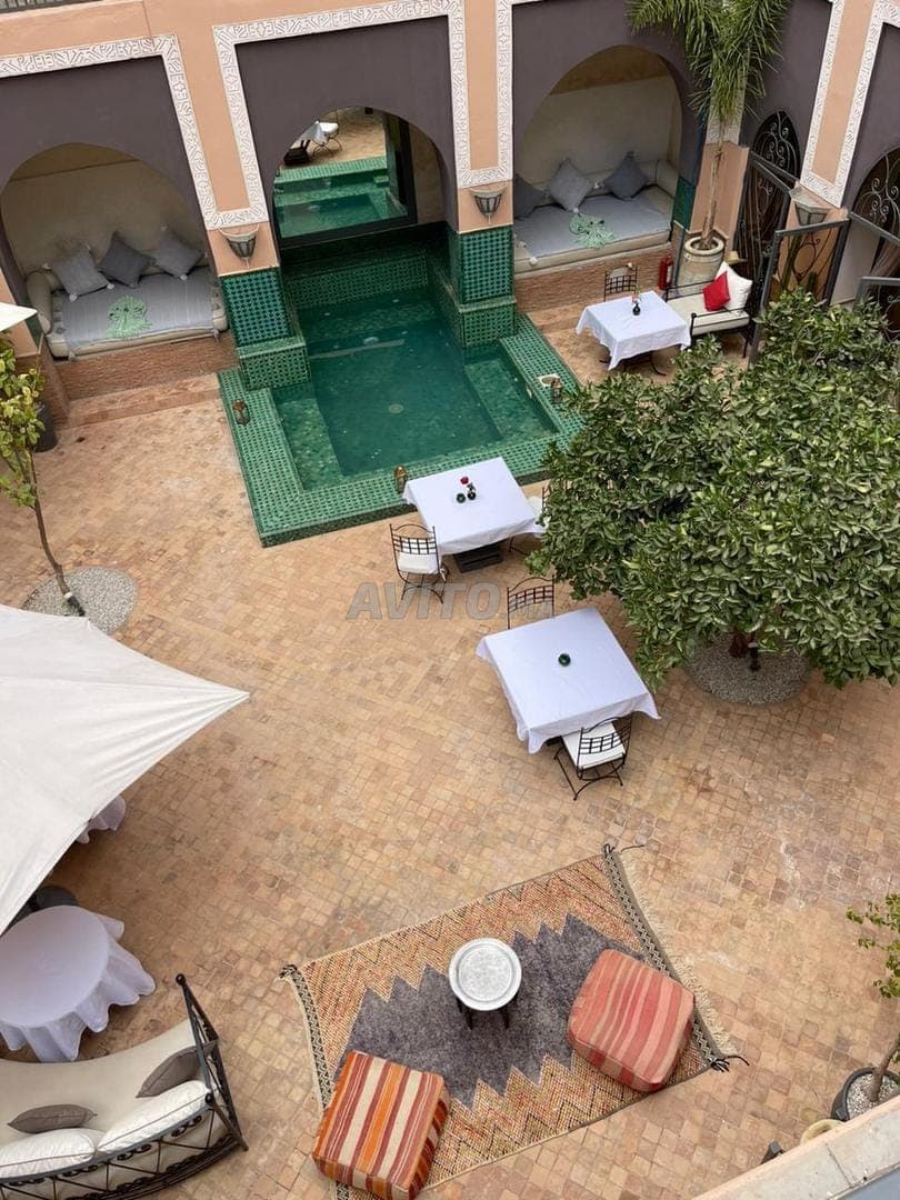 Grand riad en exploitation