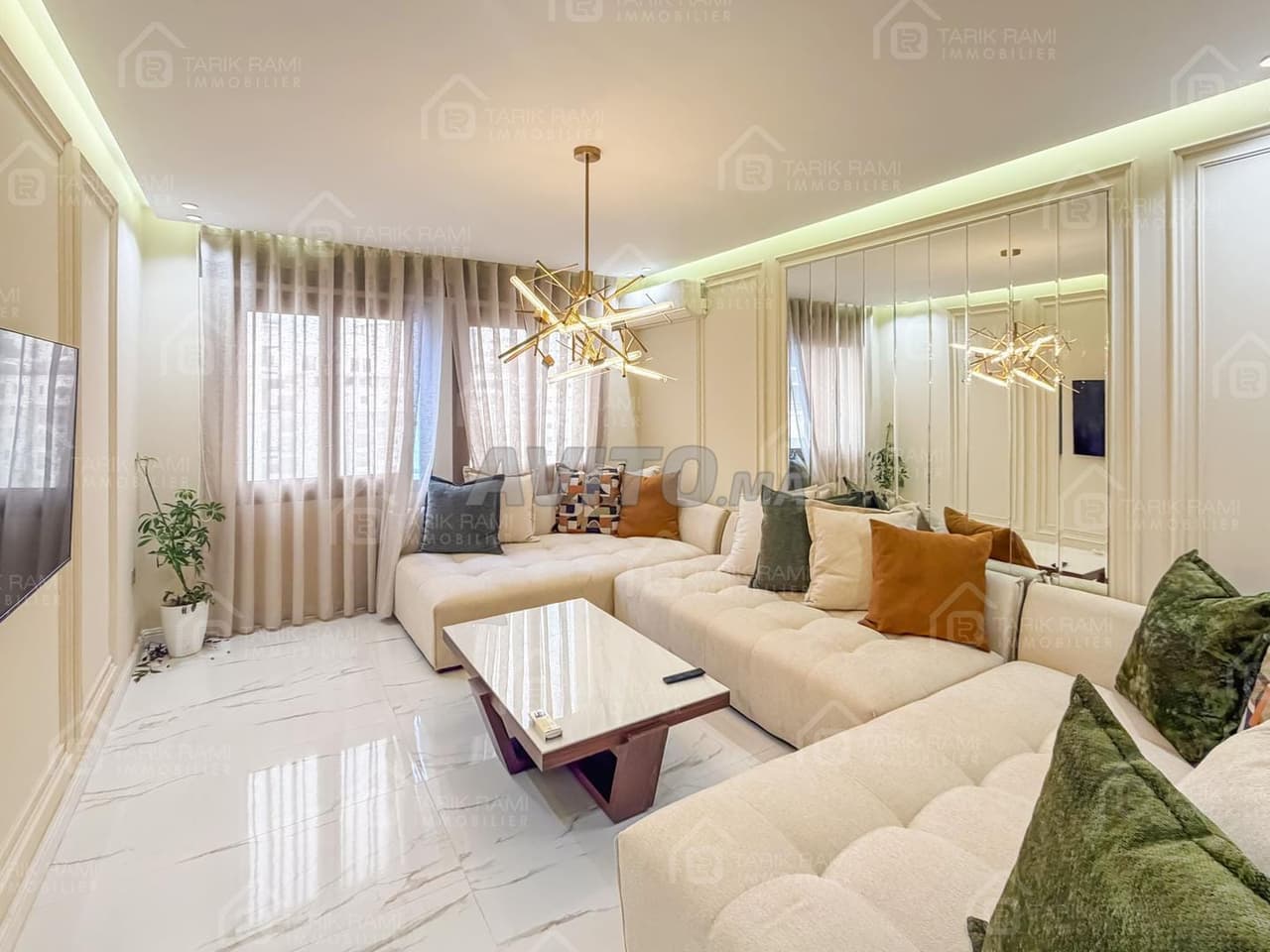 Appartement meublé à louer à Playa, Tanger