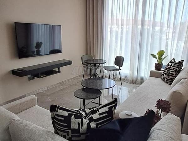 Nice Furnished 3-Bedroom Apartment with Terrace Ghandi Maârif