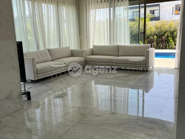 Villa à louer 410 m², 4 chambres Golf et Spas Benslimane