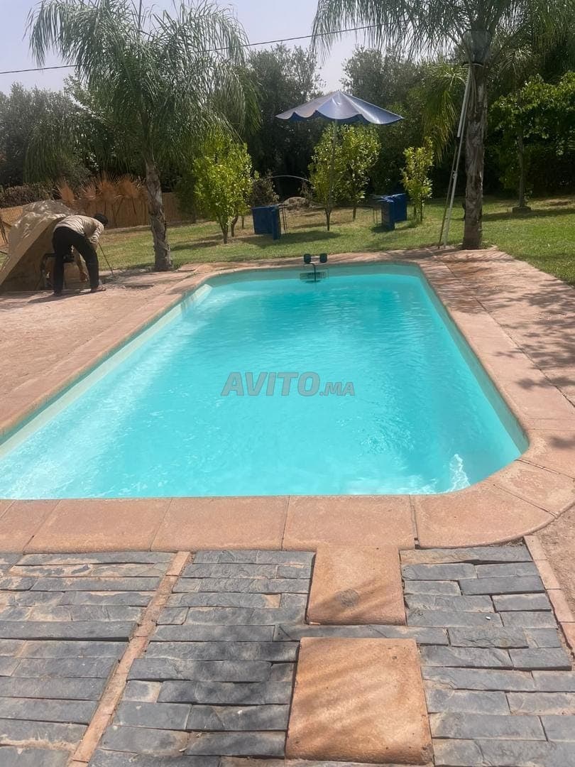 Location Villa Oulad hassoun 2500 m2 meublée